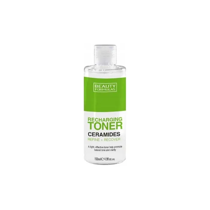 Beauty Formulas Recharging Toner Facial Toner With Ceramides 150ml