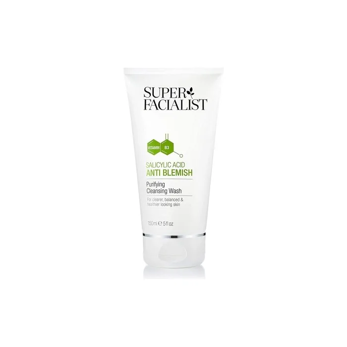 Super Facialist Anti Blemish Purifying Cleansing Wash with Salicylic Acid and Niacinamide 150ml