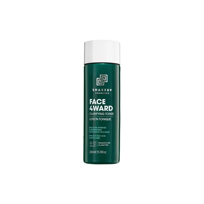 Shakeup Cosmetic Men's Skin Clearing Toner - Clarifying and Gently Exfoliates
