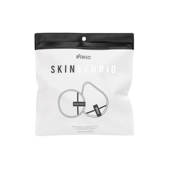 Bperfect Skin Studio Reusable Face & Eye Cleansing Pads Ultrasoft Microfibre