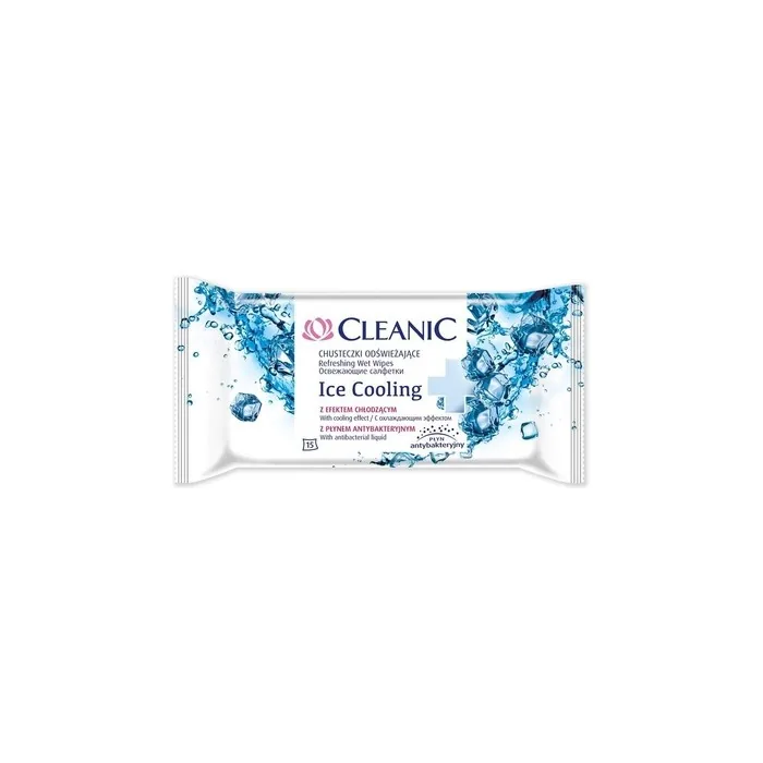 Cleanic Refreshing Wipes Cooling Moist Wipes
