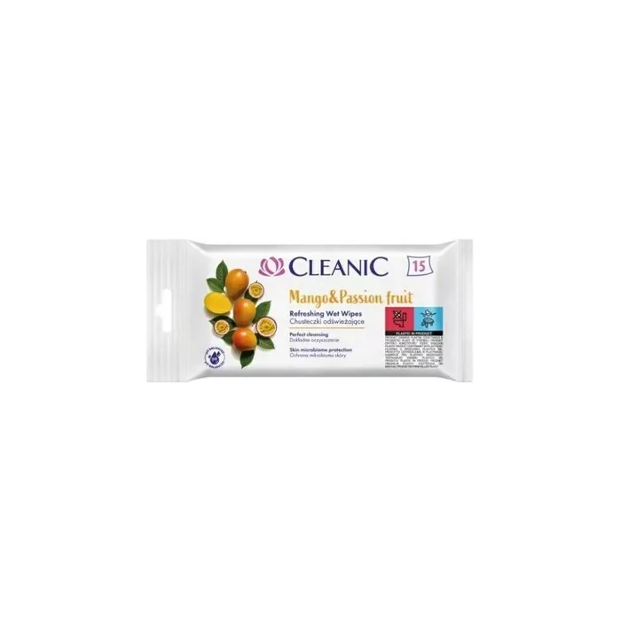 Cleanic Refreshing Wipes A15 Mango