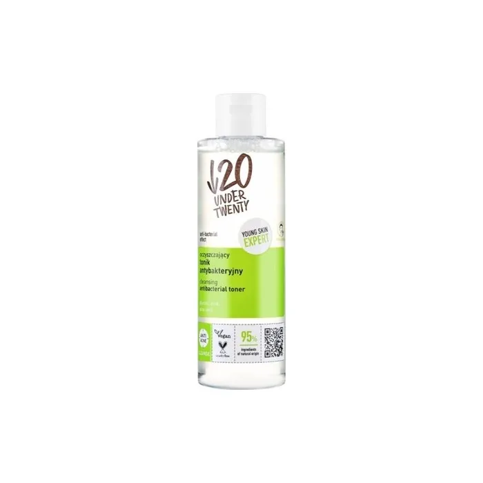 Under Twenty Anti-Acne 95% Natural Cleansing Antibacterial Toner 200ml