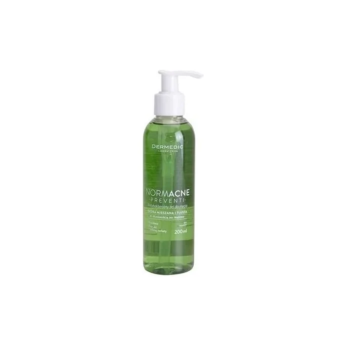 DERMEDIC NORMACNE PREVENTI Antibacterial Cleansing Facial Gel 200g