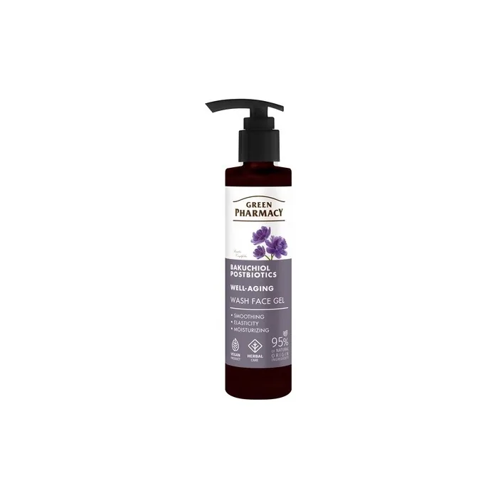 Elfa Pharm Green Pharmacy Bakuchiol Postbiotics Antiaging Face Wash Gel 200 Ml