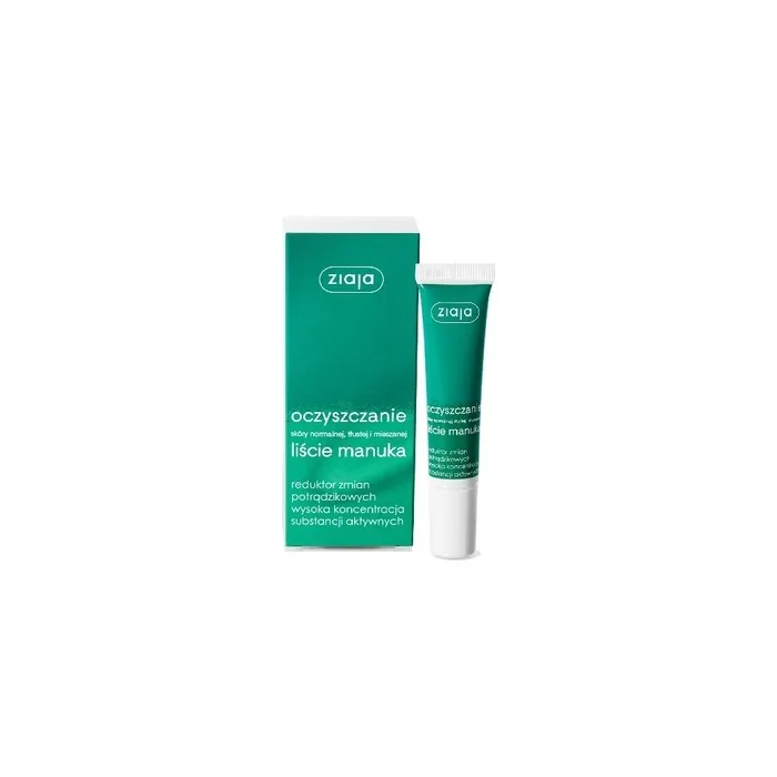 Ziaja Manuka Leaf Cleansing Acne Change Reducer High Concentration Of Active Substances 15ml