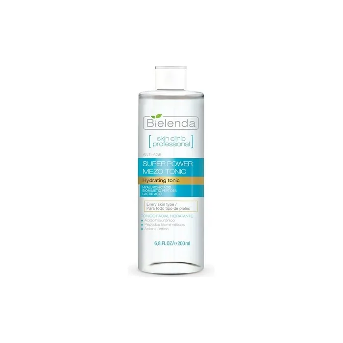 Bielenda Skin Clinic Face Tonic Effectively Cleanses And Refreshes Strong