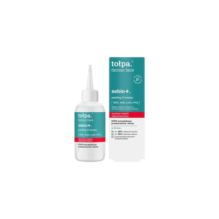 Topa Dermo Face Sebio+ Face Peeling Aha+Lha+Pha 50ml