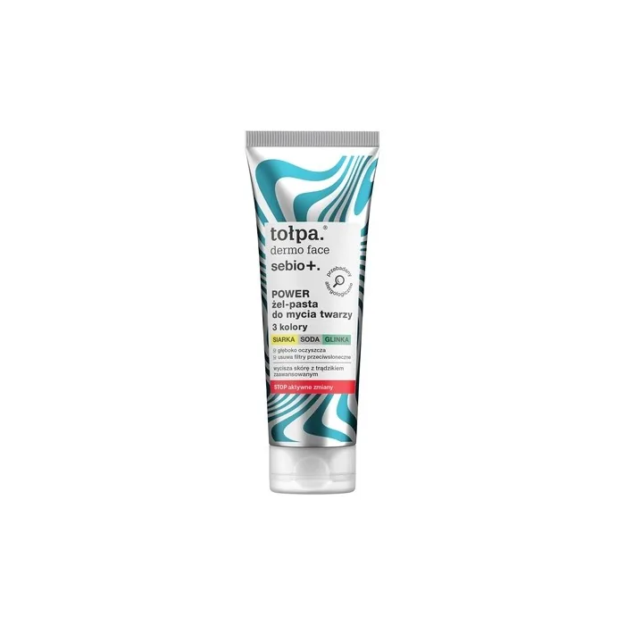 Topa Dermo Face Sebio+ Power Gel-Paste For Face Washing 100ml