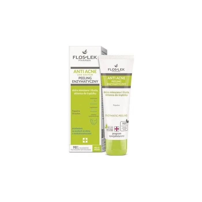 Floslek Anti Acne 24h System Enzymatic Peeling 50ml