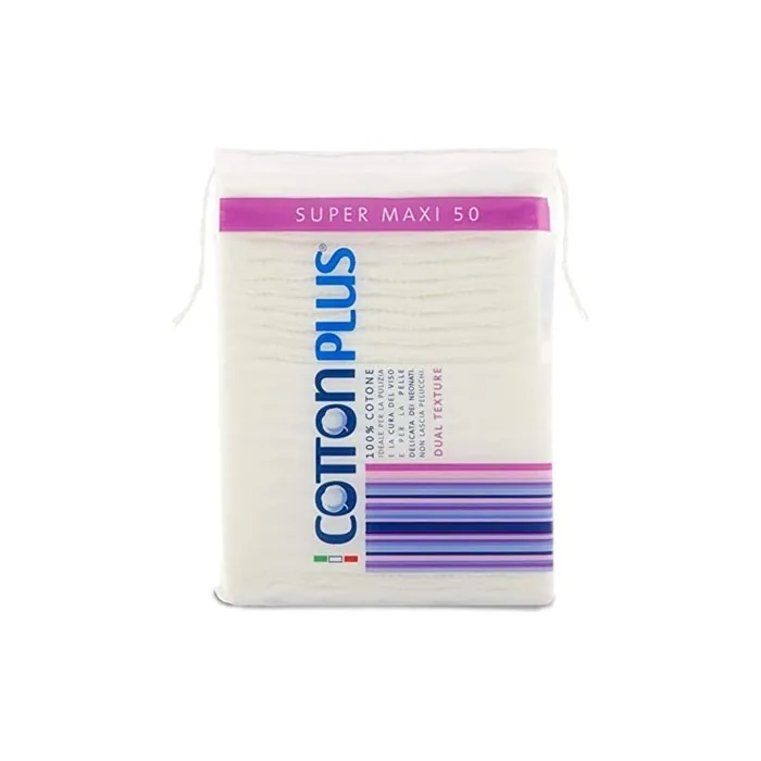 Cotton Plus Super Maxi Facial Cleansing Wipes 50 Pieces