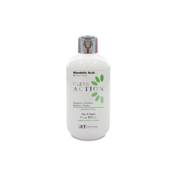A3 Clear Action Day & Night Face Tonic With Mandelic Acid & Aloe Vera 200ml