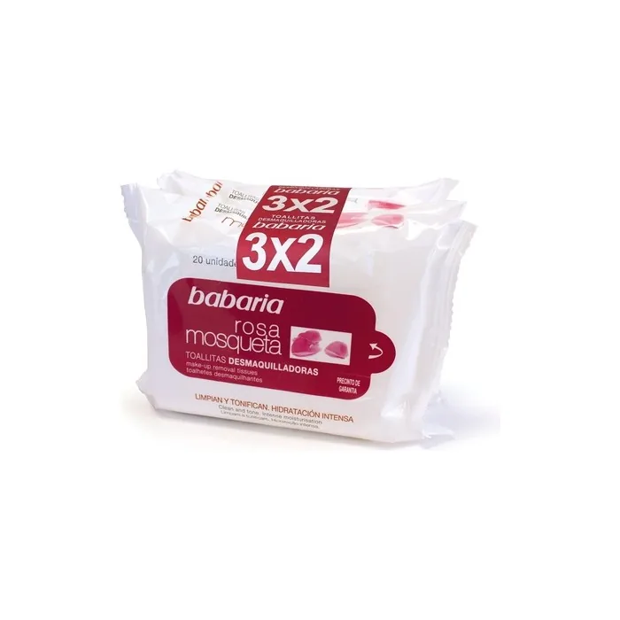 Babaria Rosehip Cleansing Wipes