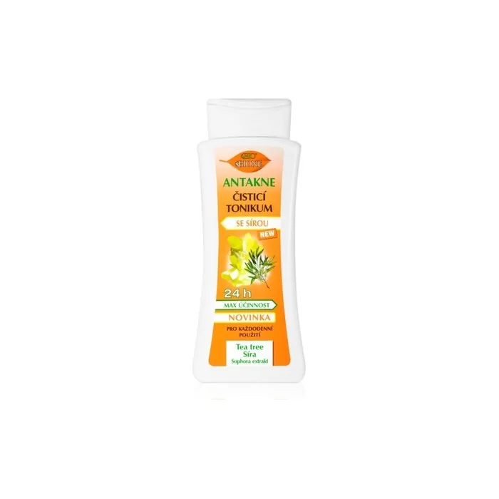 Bione Cosmetics Antiacne Facial Tonic Cleansing Lotion With Sulfur 255 Ml