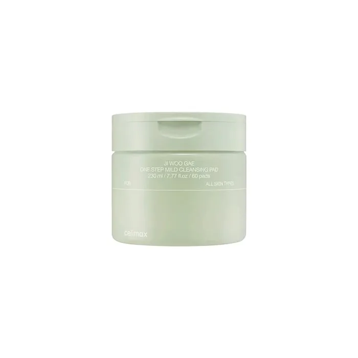 Celimax Ji.Woo.Gae One Step Mild Cleansing Pads - 60 Pieces, 230 Ml