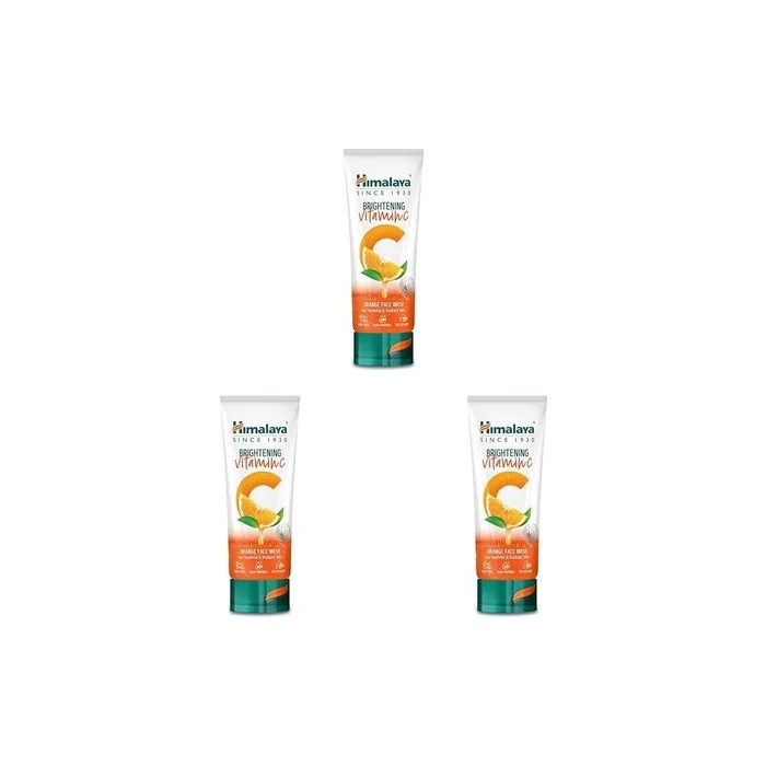 Himalaya Brightening Vitamin C Orange Face Wash - Brightening Face Cleanser