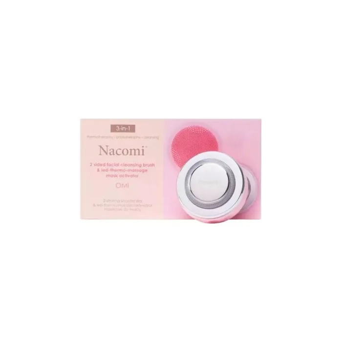 Nacomi Omi Facial Cleansing and Massage Sonic Brush Pink