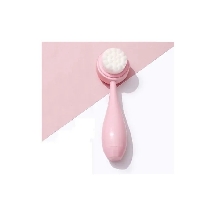 Ecarla Doublesided Silicone Face Cleansing Brush Scz13r A Versatile Tool For Effective Facial Cleansing