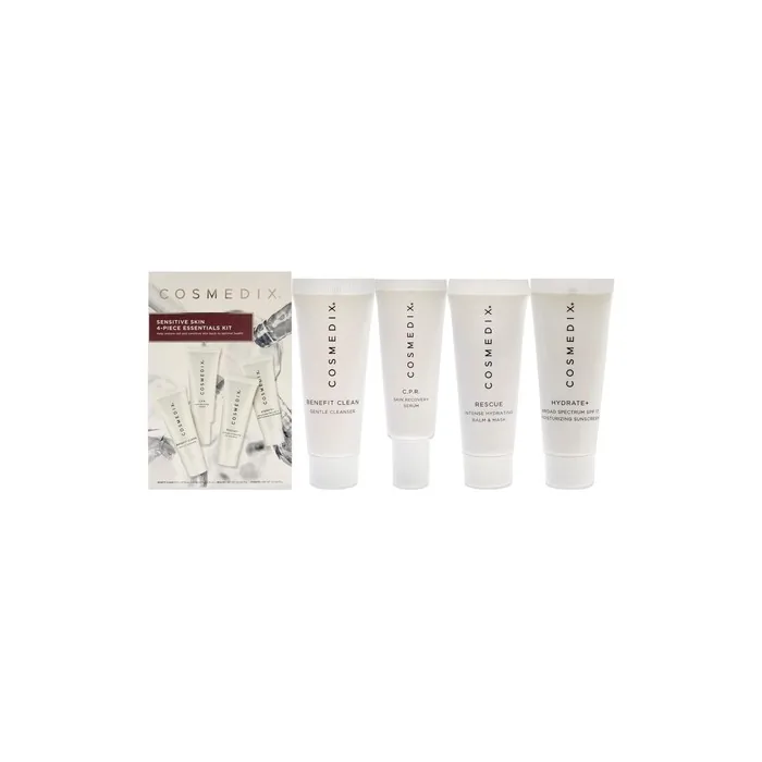 Sensitive Skin Essentials Kit by Cosmedix for Unisex - 0.5oz Benefit Clean