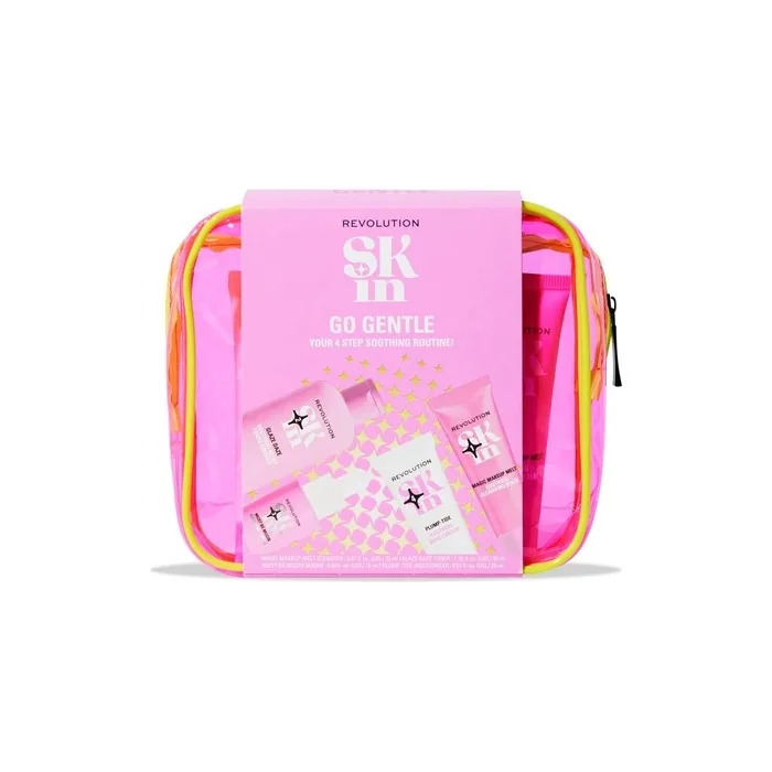Revolution Skin Go Gentle 4 Step Starter Kit Skincare Set with Cleanser