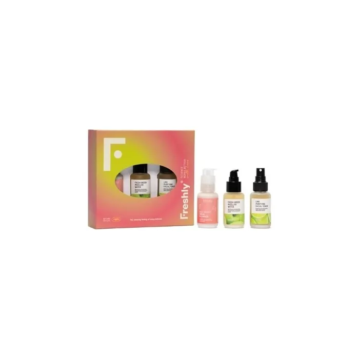 Freshly Cosmetics Mini Cleanser Trio Face Cleansing Set