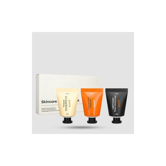 Beviro Skincare Discovery Set Facial Cleansing & Moisturizing Care Set 3pcs