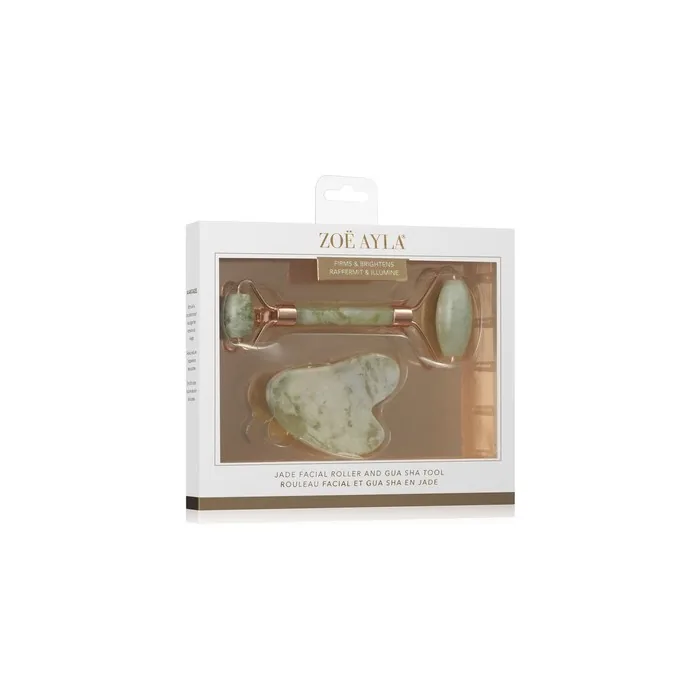 Zoë Ayla Jade Roller and Gua Sha Set 140g
