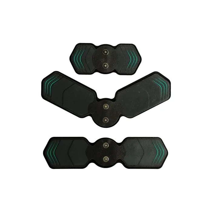 ELEEELS M1 Full Body EMS Massager 5 Massage Modes 10 Power Levels Professional Electrostimulation Muscle Building Compact and Wireless Black