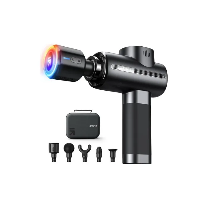 Renpho Massage Gun with Heat and Cold Massage Head