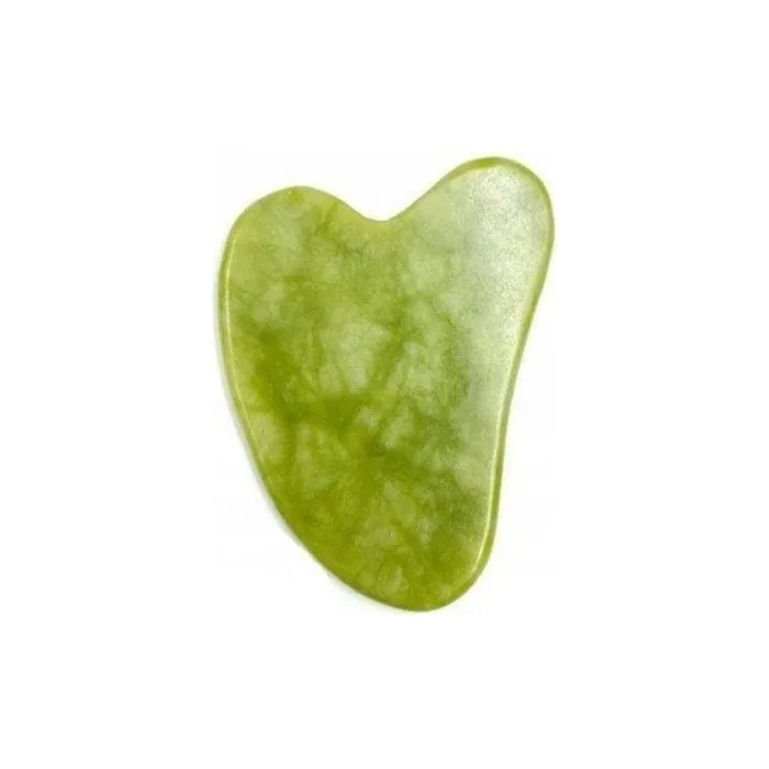 AK Kamienmasaz Jade Roller Green Jade Facial Massage Tool