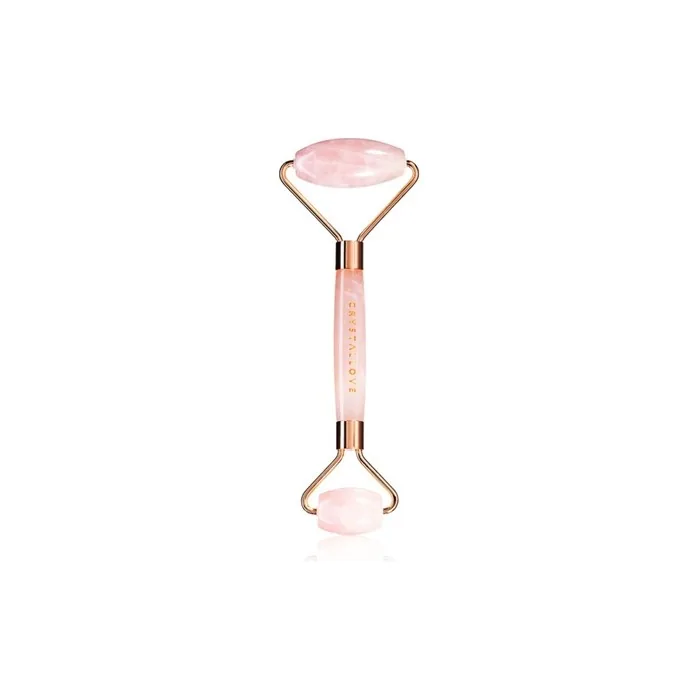 Crystallove Rose Quartz Roller Facial Massage Tool