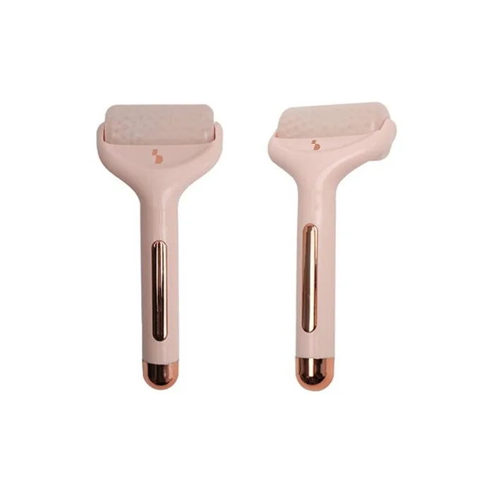 Beper C301ABE110 Ice Roller Massager for Face - Pink, 19.4 x 9 x 6.5 cm