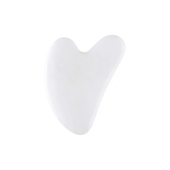 Palsar 7 Massage Plate Guasha White Jadeite