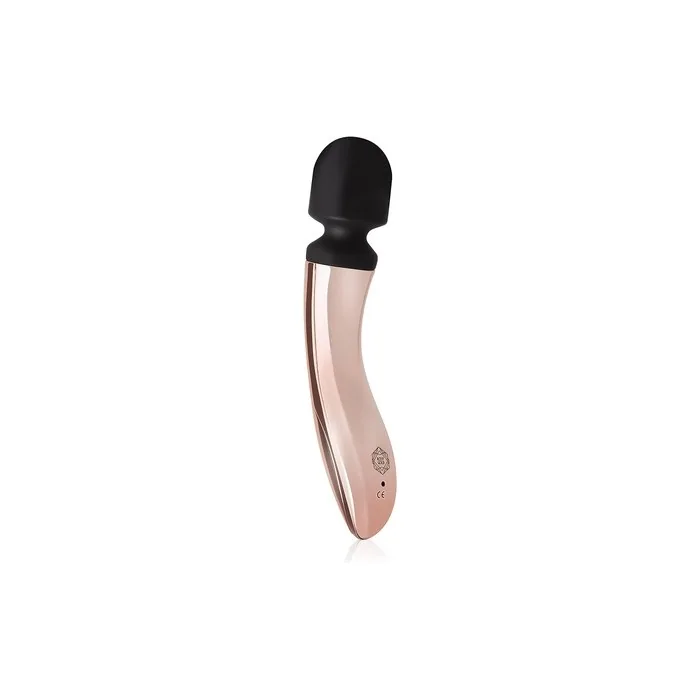 Rosy Gold Curve Massager 10 Modes Strong Device Curved Design 327g