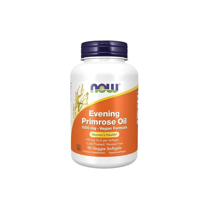 Now Foods Evening Primrose Oil 1000mg Cold Pressed Hexane Free