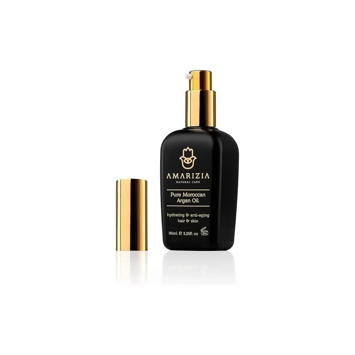 Amarizia Pure Argan Oil From Morocco 100 Organic Cold Pressed Vegan Crueltyfree Hair Moisturizer For Skin Face Beard Nails Antiaging Wrinkle