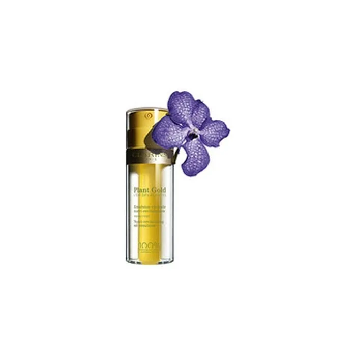 Clarins Plant Gold Nutri Revitalizing Oil Emulsion Nourishing And Revitalizing Skin Serum For All Skin Types 35ml