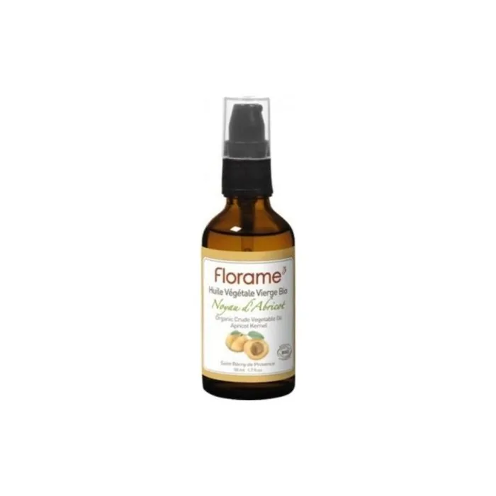 Florame Apricot Kernel Oil Bio, 50 Ml