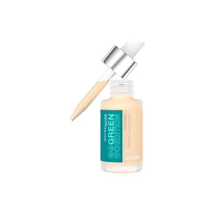Maybelline New York Green Edition Superdrop Tinted Face Oil Shade 50 Beige 20 Ml