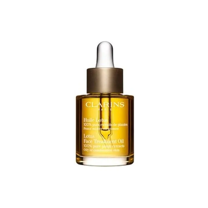Clarins Lotus Face Treatment Oil 30ml For Combination To Oily Skin