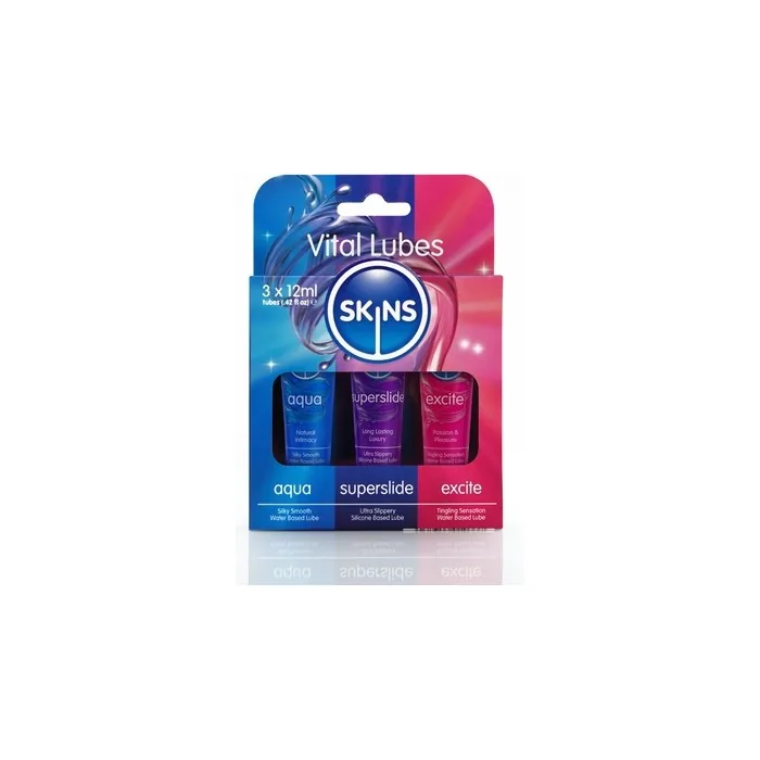 Skins 12ml Sampler Tubes Vital 3 Pack