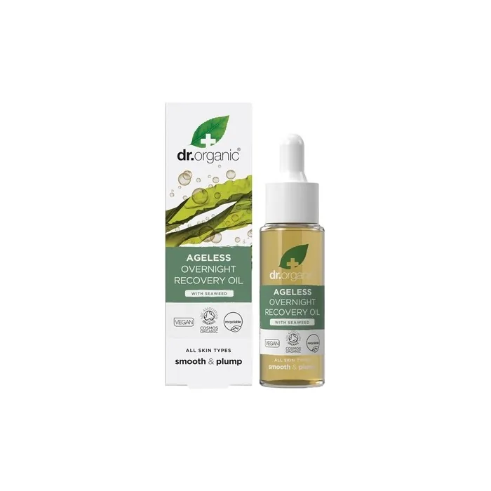 Dr Organic Seaweed Ageless Overnight Recovery Oil 30ml