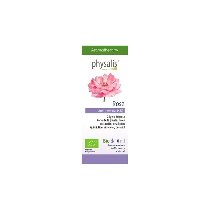 Physalis Organic Rose Essential Oil 10ml