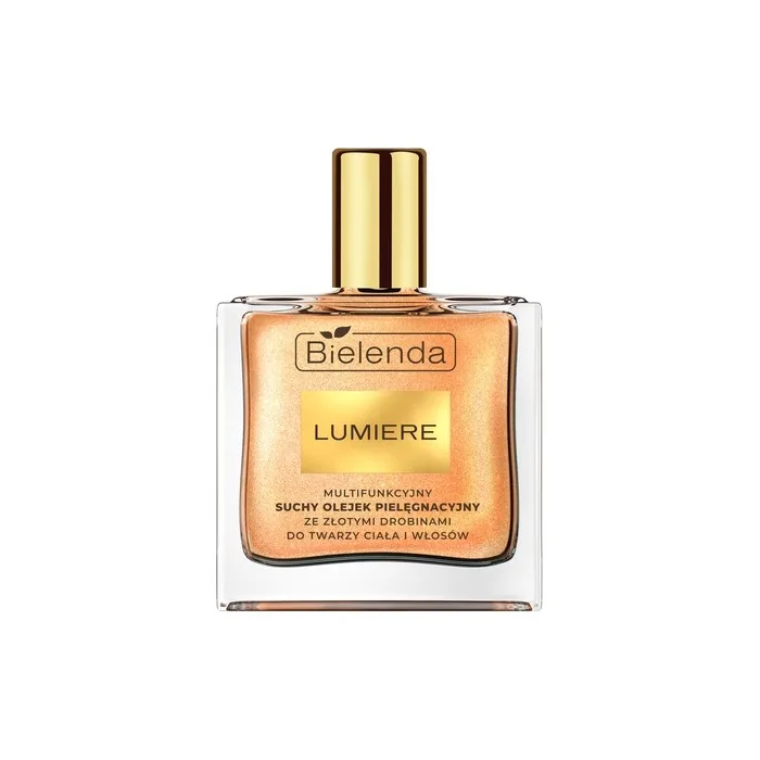 Bielenda Lumiere Multifunctional Dry Care Oil For Face Body And Hair With Shimmer 50ml
