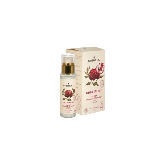 Orientana Face Oil With Japanese Rose And Saffron 30ml
