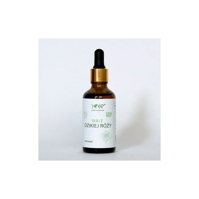 Olej z dzikiej róży BIO zimnotłoczony nierafinowany 50ml YEYE Made in Nature