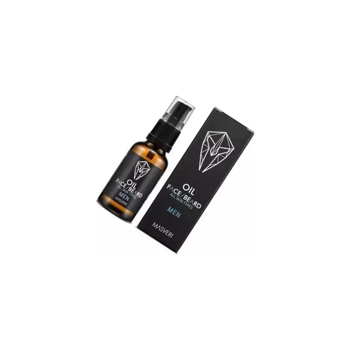 Masveri Face and Beard Oil for All Skin Types 30ml