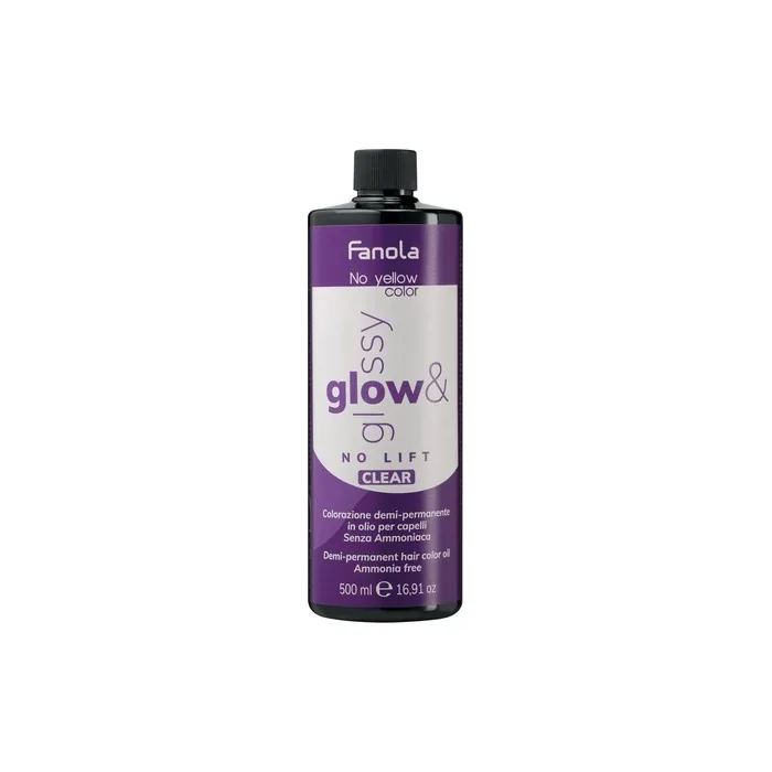 Glow & Glossy Clear Oil Toner 500ml Fanola