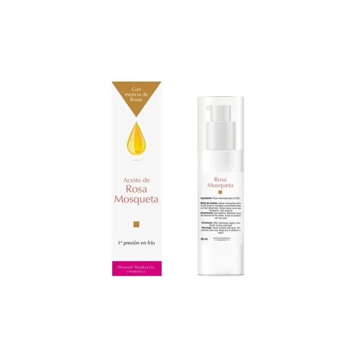 Natural Nankervis Rosehip Oil With Rose Essence 50ml