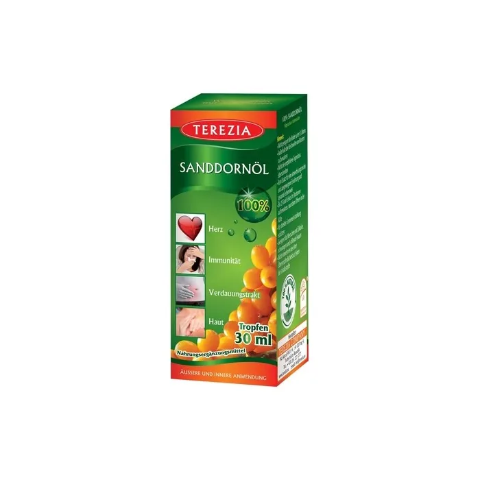 100 Sea Buckthorn Oil Drops 30ml Skin Immunity Heart Internal And External Use